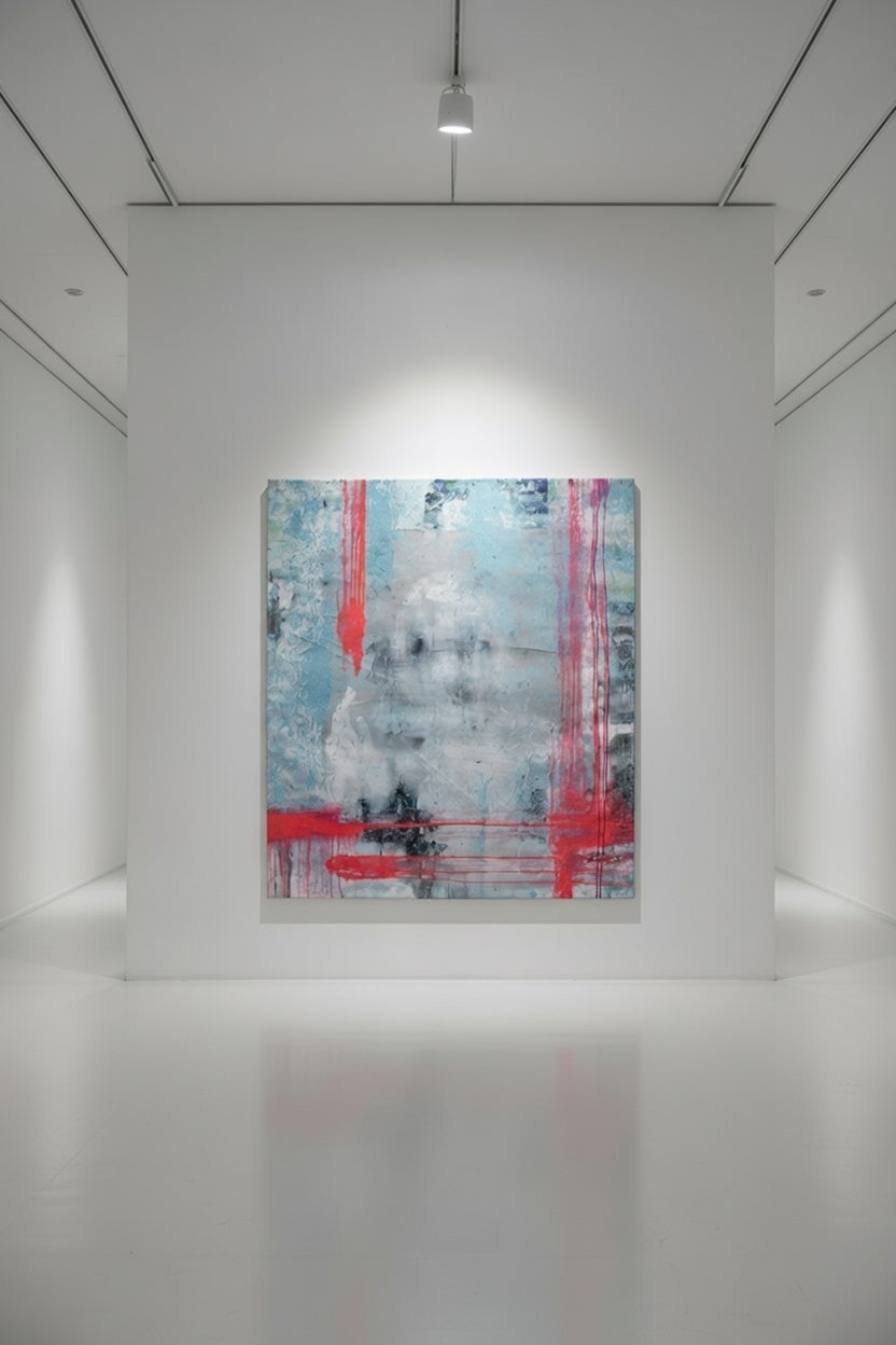 "FIND A WAY" 64" x 54" Mixed Media