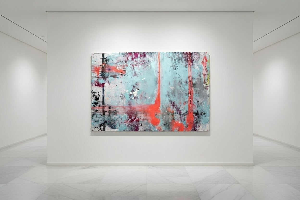 "Resilience of a Dream" 84 x 54 inches Mixed Media